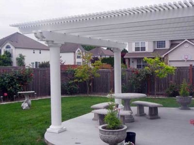 Backyard Pergola Construction